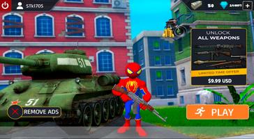 Amazing-Spider StickMan Rope Hero 2 Gangster Vegas capture d'écran 2