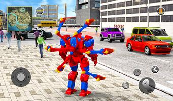 Spider War Robot Car Transform capture d'écran 2