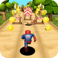 Spider superhero escape runner
