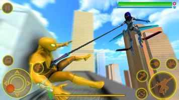 Spider Rope Hero 3D Fight Game スクリーンショット 1