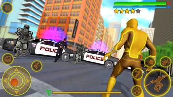 Spider Rope Hero 3D Fight Game syot layar 3