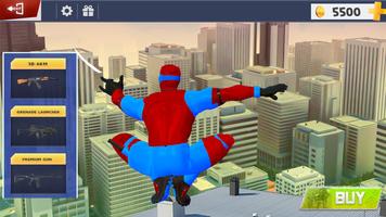 Spider Hero Rope Game capture d'écran 3