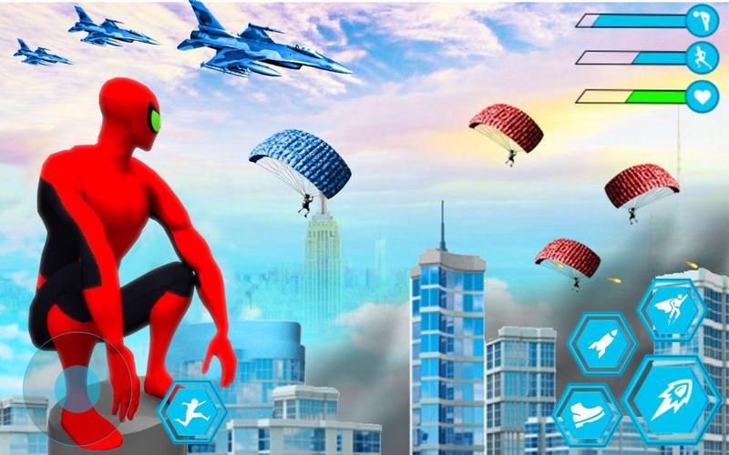 العنكبوت حبل بطل رجل ميامي ملزمة مدينة مغامرة For Android Apk Download