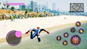 Superhero Fighting Rope Game screenshot 1