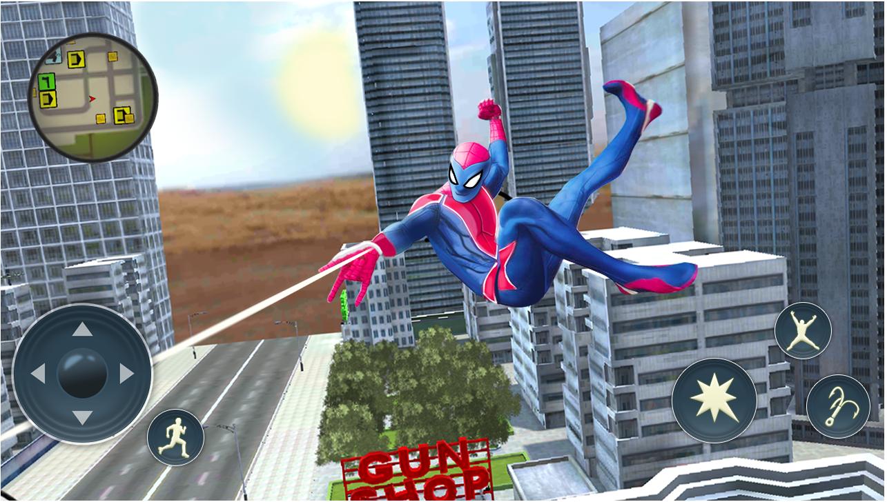 Взломанная игра spider. Игра Spider Hero. Spider Rope Hero vice Town. Человек паук в игре super Heroes. Человек паук игра ниндзя.