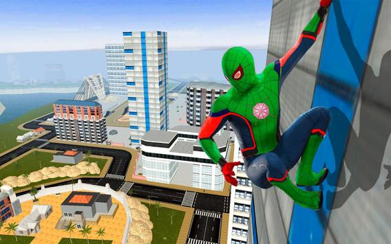Spider Rope Man Street Fighter: Superhero Games poster