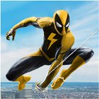 Flying Spider Rope Hero icône