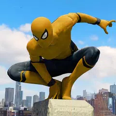 Скачать Spider Rope Hero - Gangster New York City APK