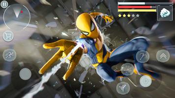Spider Hero - Super Crime City Battle постер