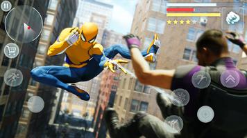 Spider Hero - Super Crime City Battle ảnh chụp màn hình 2