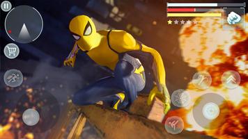 Spider Hero - Super Crime City Battle captura de pantalla 3