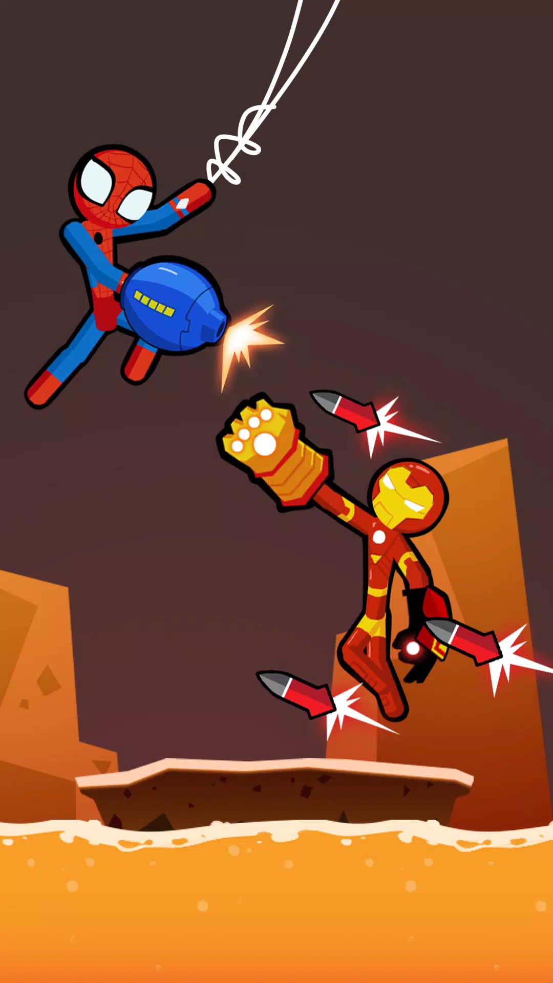 Spider Stickman Fighting for Android - Download the APK from Uptodown