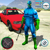 Super Spider Rope Man hero: Crime City Gangster アイコン