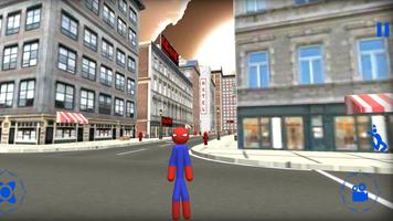 Spider Stickman Rope Hero Miami Crime screenshot 1