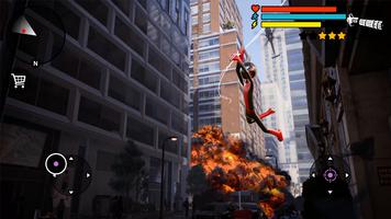 Spider Stickman Rope Hero 2 - Vegas Gangster Crime capture d'écran 1