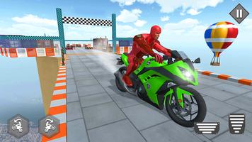 Spider Superhero Bike Stunt ảnh chụp màn hình 3