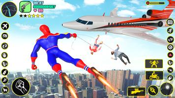 Spider Hero Games Rope Hero 海报