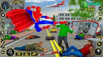 Spider Hero Games Rope Hero स्क्रीनशॉट 2