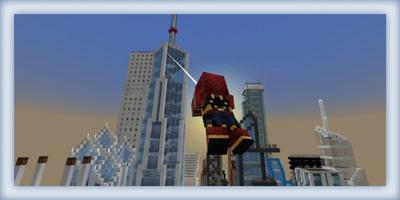 Spider Man Minecraft Mod تصوير الشاشة 1