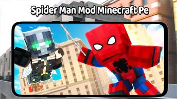 Spiderman Mod Minecraft MCPE Cartaz