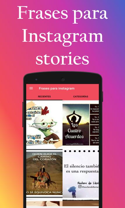 Android용 Frases para Instagram español, imágenes con frases - APK 다운로드