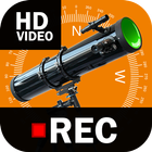 Ultra Zoom Telescope HD Camera أيقونة