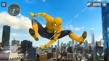 Super Spider Rope - Vegas Crime Rope Hero captura de pantalla 1