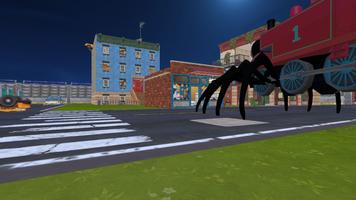 Scary Spider choo train horror capture d'écran 1