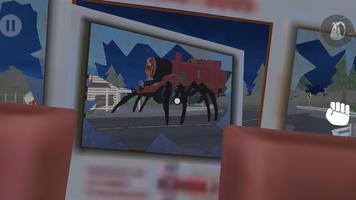 Scary Spider choo train horror capture d'écran 2