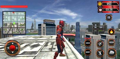 Spider Rope Superhero Games اسکرین شاٹ 1