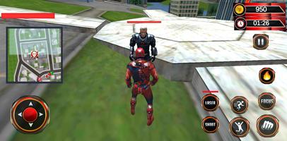 Spider Rope Superhero Games اسکرین شاٹ 2
