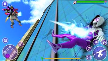 de combat 3D Spider-Girl capture d'écran 2
