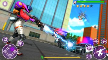 Spider-Girl 3D Fight Simulator পোস্টার