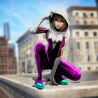 Spider-Girl 3D Hero Simulator biểu tượng