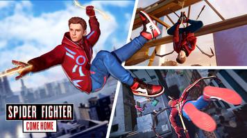 Poster Spider Hero Fighter