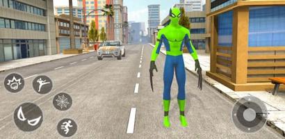 Spider Hero Miami Rope game تصوير الشاشة 3