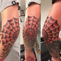 Spider Web Tattoo