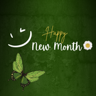 Happy new month wishes icône
