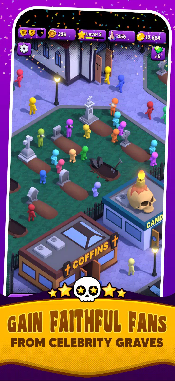 Celebrity Graveyard Tycoon