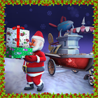 Christmas Car Rush Gifts Delivery: Santa New Game أيقونة