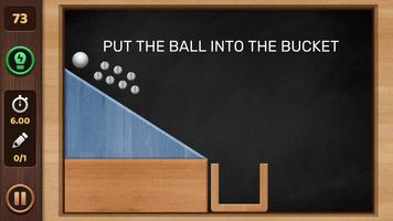 Brain Physics Puzzles : Ball Line Love It On 截圖 1