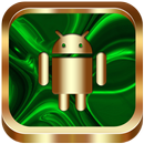 Abstract Emerald theme APK