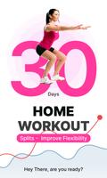 Home Workout, Splits in 30days Affiche