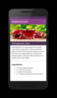 Weight Loss Juices captura de pantalla 2