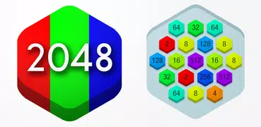 2048 Hex - smart puzzle game