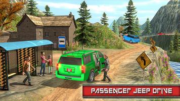 Offroad City Taxi Game Plakat