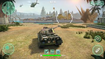 Tank War Machines Blitz Игры постер