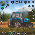 Farmer Tractor Driving Games icono