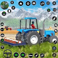 Farmer Tractor Driving Games APK 下載