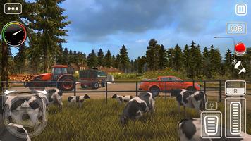 Farmer Tractor Driving Games capture d'écran 1